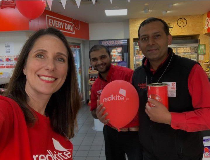 Celebrating 40 million raised by Coles and Coles Express Redkite